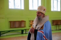 Правящий архиерей посетил смену православного лагеря для школьников