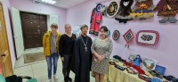 Хабаровский священник посетил открытие выставки, посвященной культуре коренных малочисленных народов