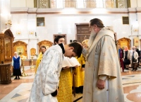 Митрополит Артемий рукоположил во диакона выпускника духовной семинарии Ивана Шауло