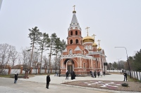 Освящение нового храма в Хабаровске