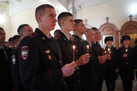 Курсанты юридического института помолились в главном соборе края