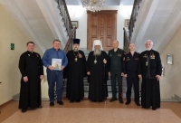Митрополит Артемий встретился с сотрудниками Синодального отдела по взаимодействию с вооружёнными силами и правоохранительными органами