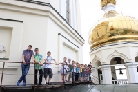 Для ребят из секций по рукопашному бою проведена экскурсия по храмам Хабаровска