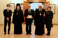 Правящий архиерей вручил Юбилейные медали в честь 50-тилетия автономии Японской Православной Церкви