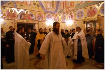 Панихида по почившему Святейшему Патриарху Алексию в храме Хабаровской духовной семинарии (5 декабря 2008 года)