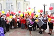 Праздник святых жен-мироносиц в Хабаровской духовной семинарии. 28 апреля 2012 г.