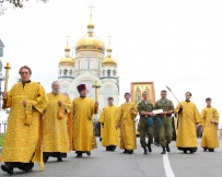 Крестный ход в память о святых равноапостольных братьях Кирилле и Мефодии. Хабаровск, 27 мая 2012 г.