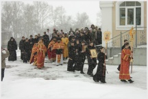 Престольный праздник в Хабаровской духовной семинарии (13 апреля 2010 )
