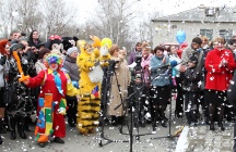 Торжественное открытие детского сада в поселке Переяславка. 17 октября 2011 г.