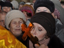 Путешествие иконы Божией Матери "Умягчение злых сердец" по приходам Приамурской митрополии. Комсомольск-на-Амуре - Маяк. 13 ноября 2011г.