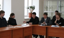 Студенческий круглый стол по вопросам нравственности.  Читальный зал (1 марта 2007)