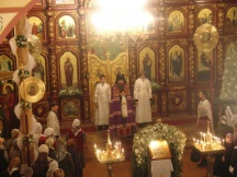Рождество Христово: студенты и преподаватели приняли участие в богослужениях в храмах г.Хабаровска (7января 2007)