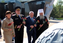 Возложении цветов на площади Славы 3 сентября 2024 г.