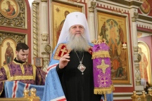 Божественная литургия в Спасо-Преображенском кафедральном соборе 1 марта 2026 г.