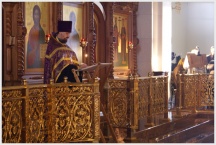 Стояние Марии Египетской. Спасо-Преображенский собор г. Хабаровска, храм апостола и евангелиста Марка (9 апреля 2008 года)